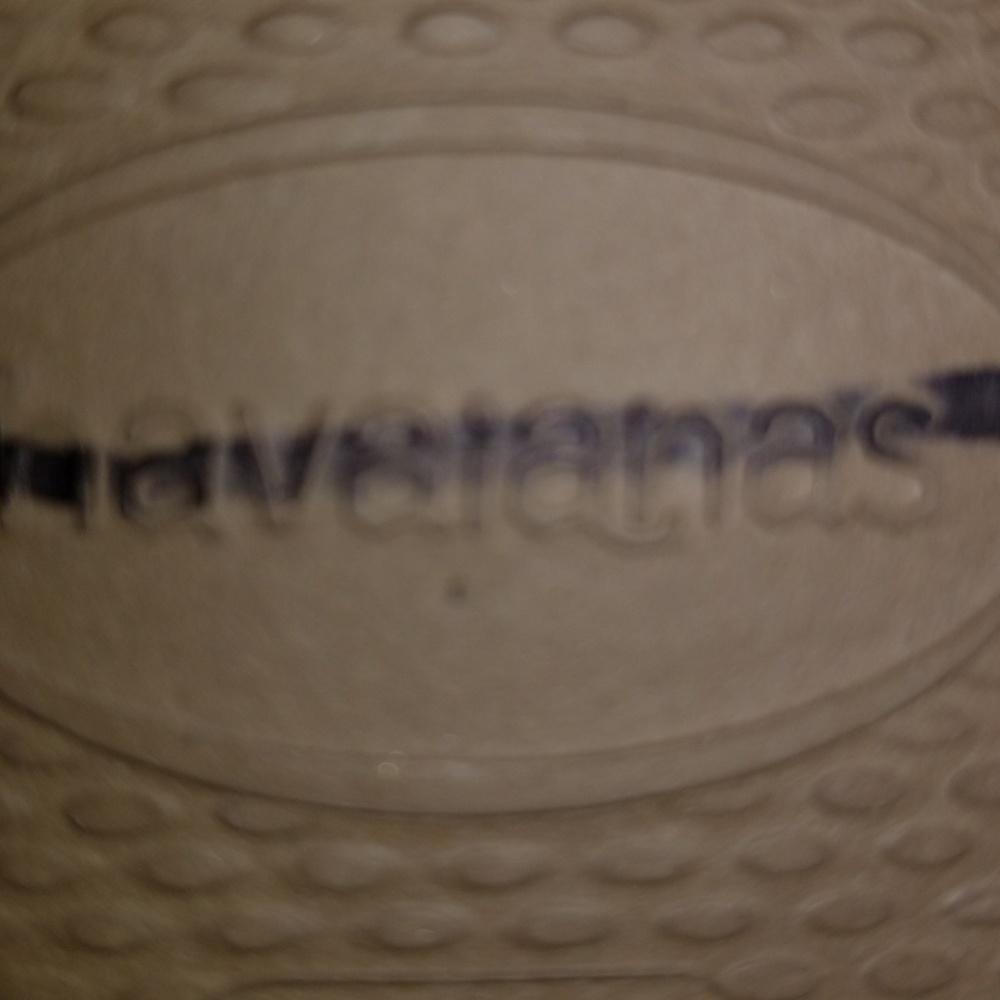 🆕Havaianas Flat Beach Flip Flop Sandals Rose Gold - Picture 6 of 7